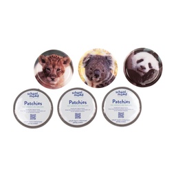 [4260673270650] SCHOOL-MOOD Patchie-Set 6-teilig "Tierkinder"