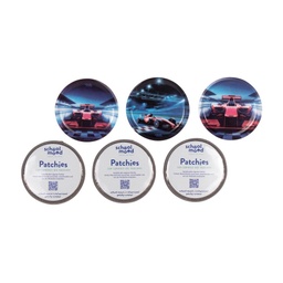 [4260673270612] SCHOOL-MOOD Patchie-Set 6-teilig "Formel 1"