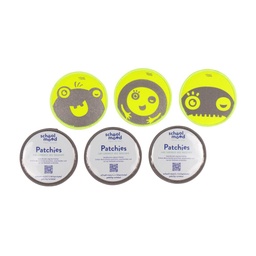 [4260673270599] SCHOOL-MOOD Patchie-Set 6-teilig "Yellow Monsters"